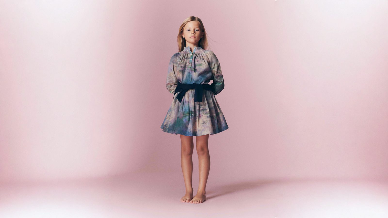 Bonpoint teams with MoMA on a Monet Water Lilies capsule for kids