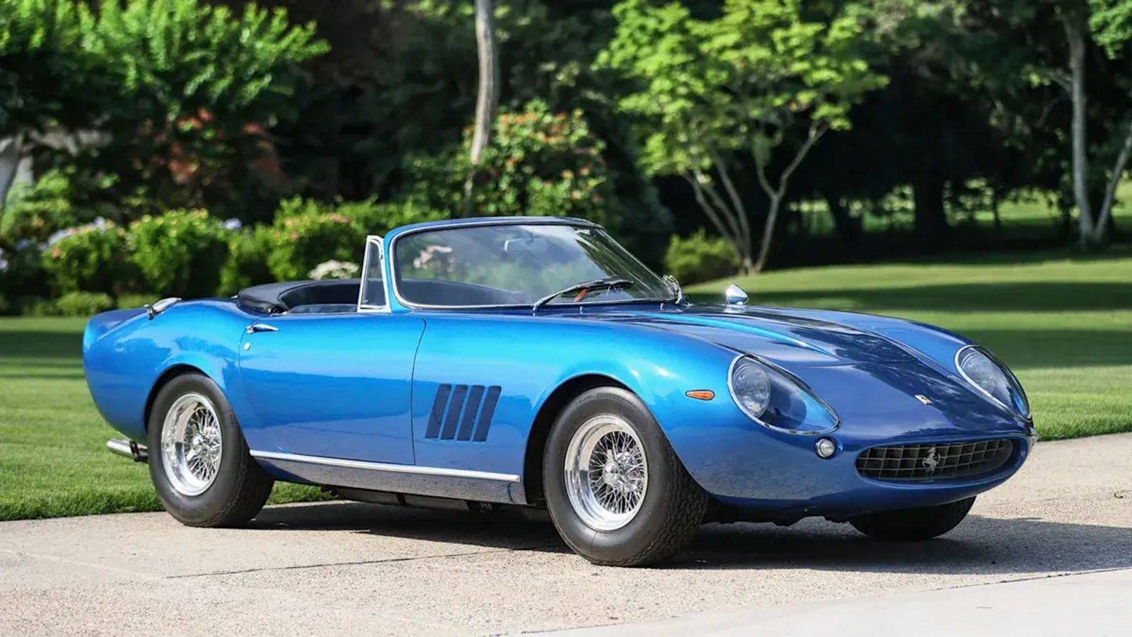 Steve McQueen's 1967 Ferrari 275 GTB/4 Spider heads to auction at $20 million