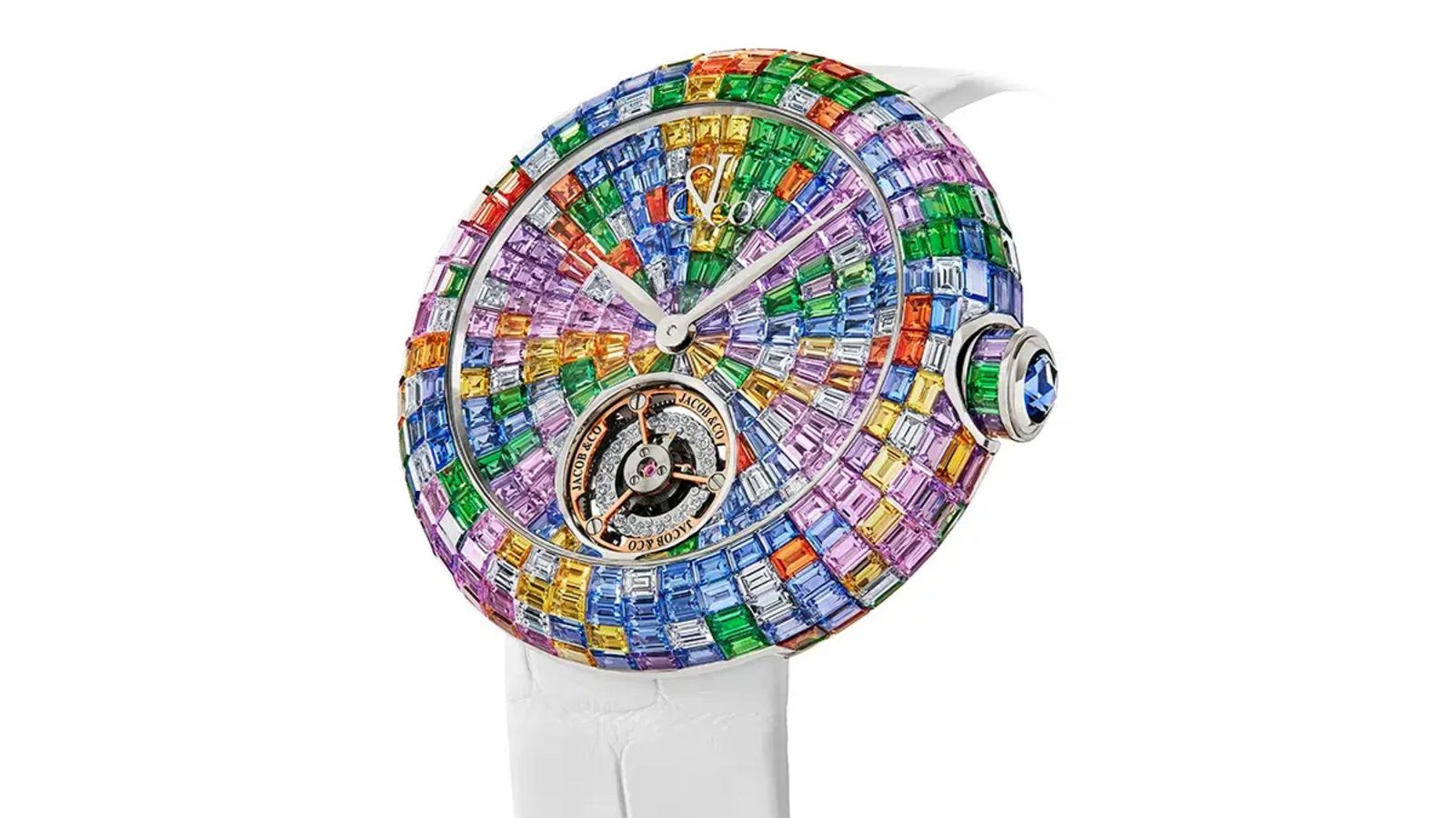 Jacob & Co. sets the first diamond-set balance wheel in modern watchmaking, at $693,000