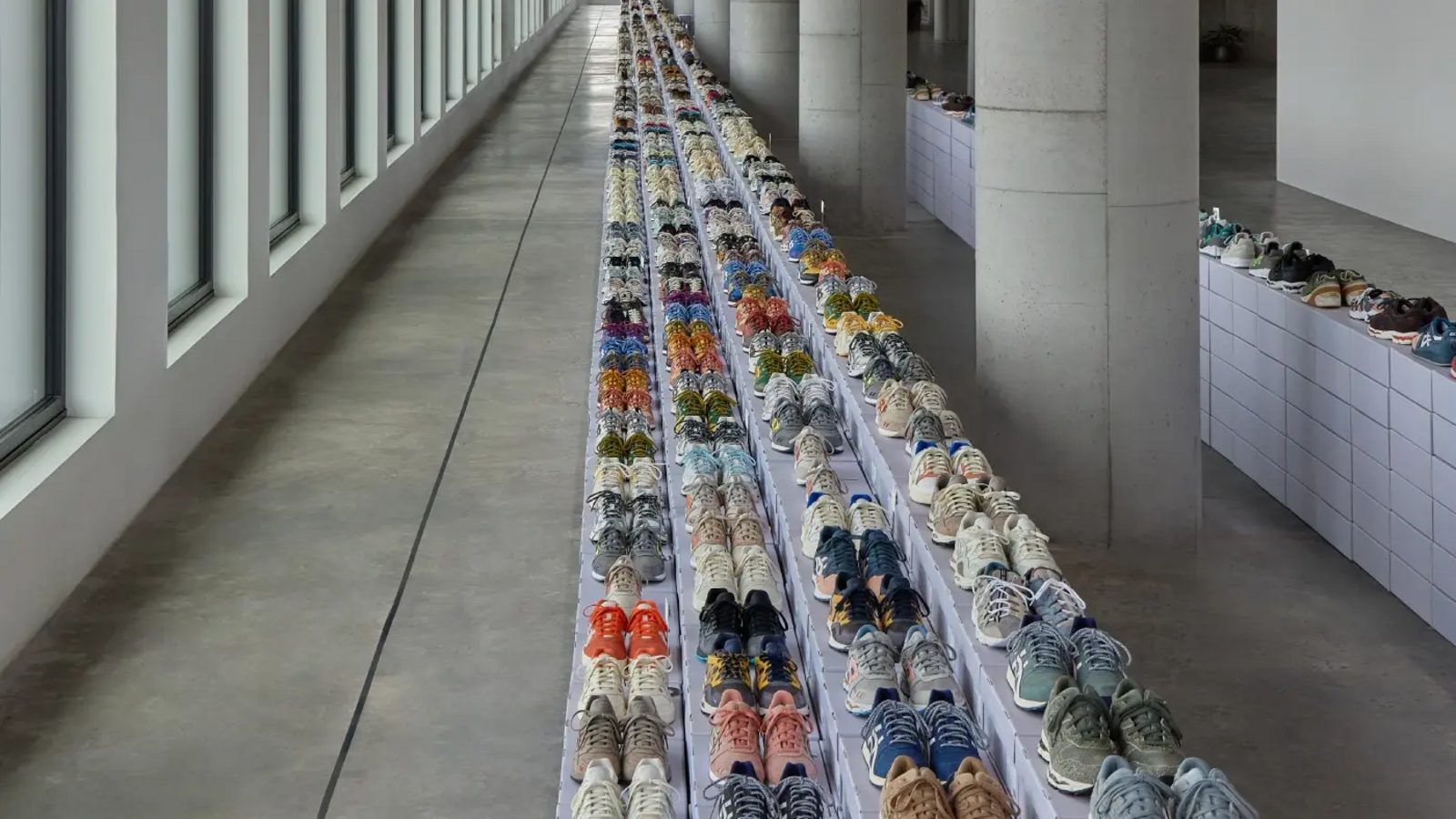 Kith marks 15 years with every one of its 1,849 sneaker collaborations on show