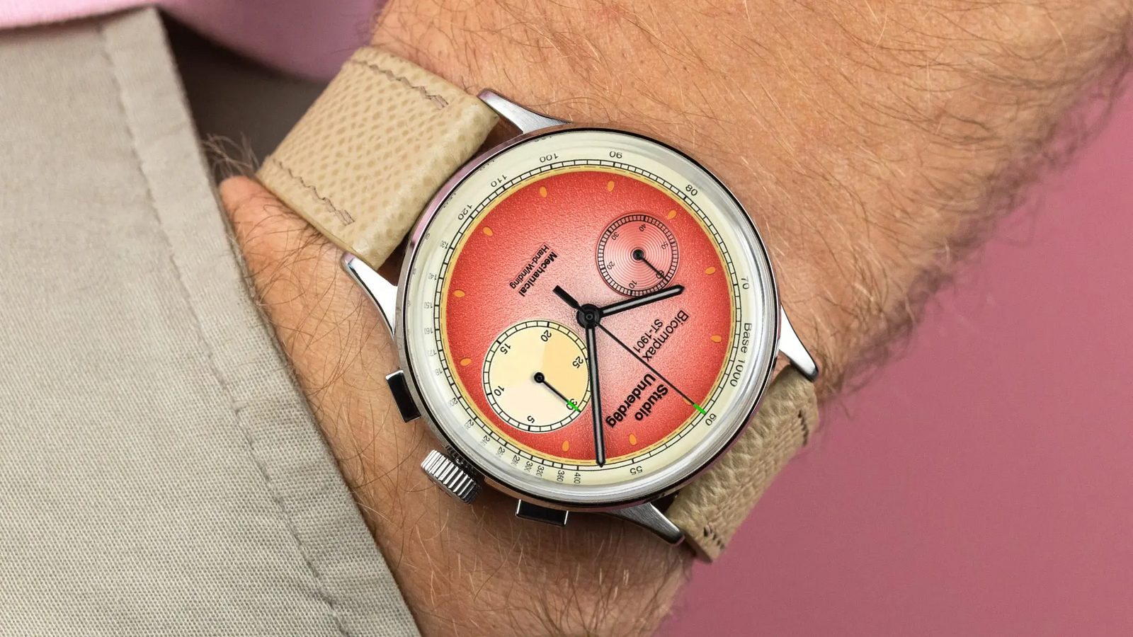 Studio Underd0g and Ahmed Seddiqi limit the Chan3ad Kingfish chronograph to 100 pieces