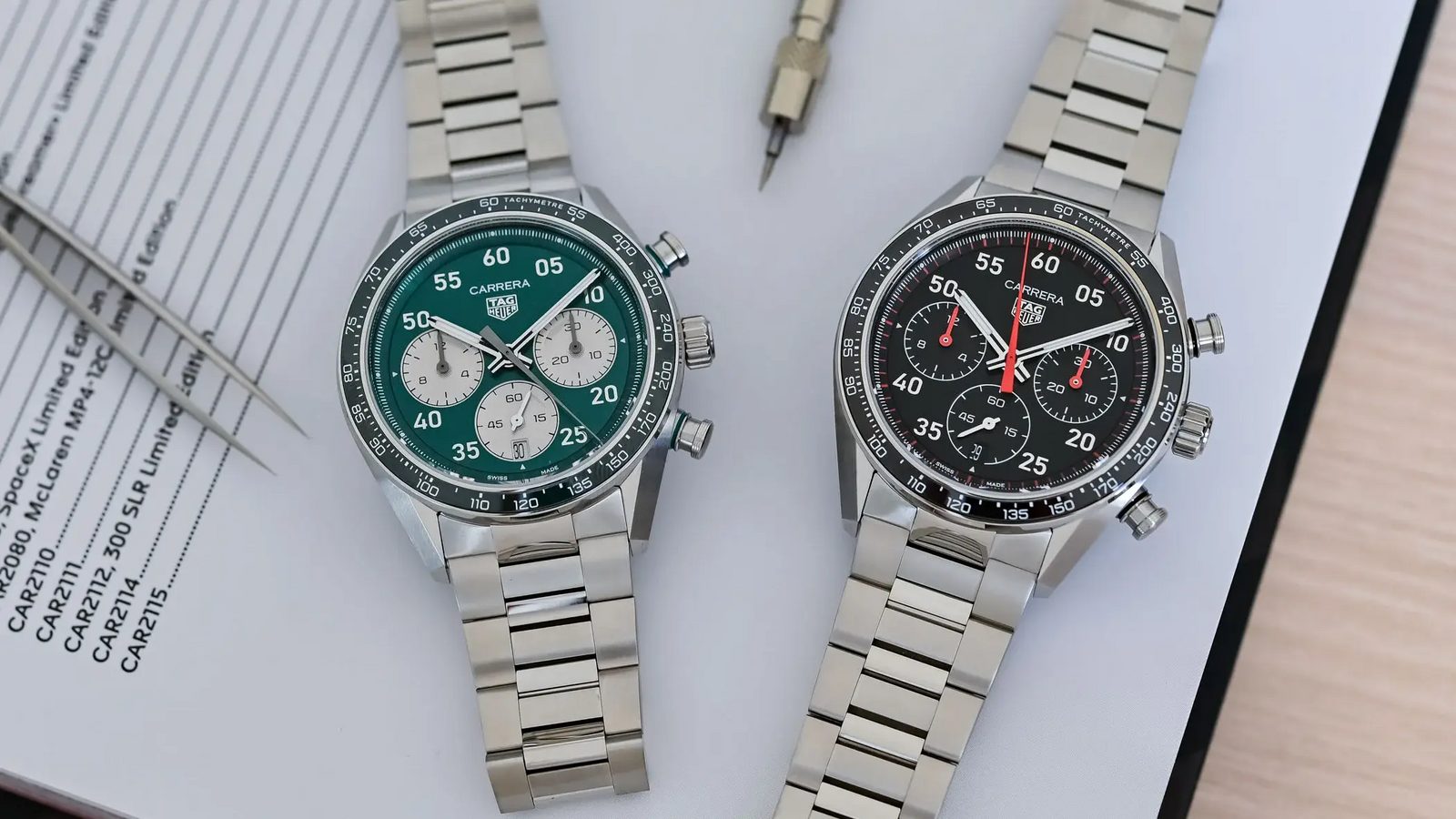 TAG Heuer shrinks the Carrera Chronograph Sport to 42mm ahead of the Spanish Grand Prix