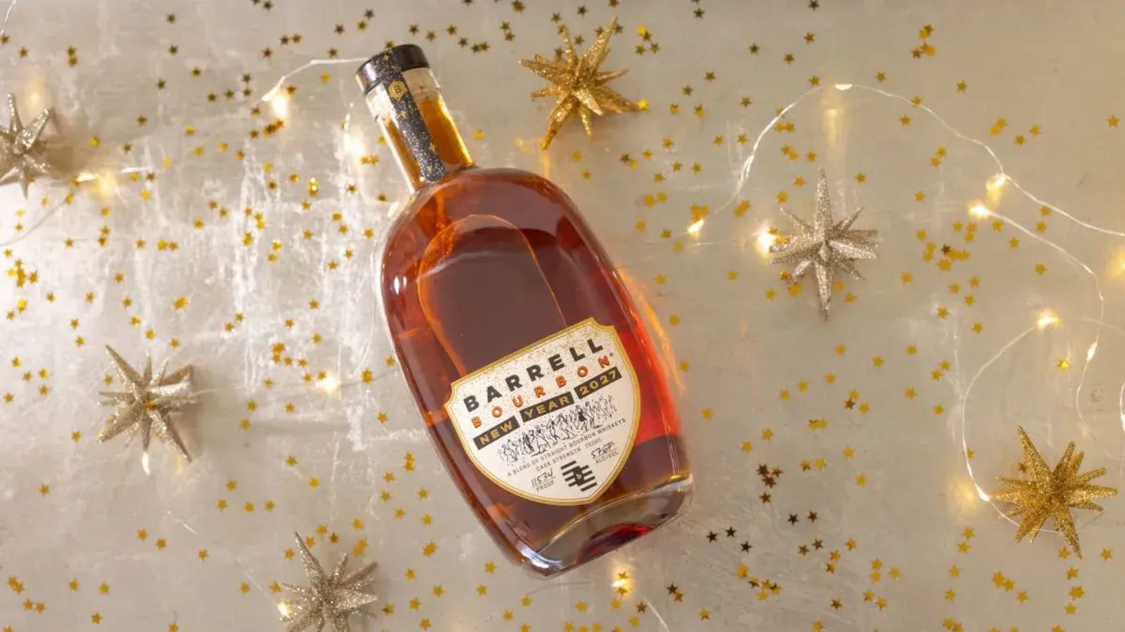 Barrell's New Year 2027 cask-strength bourbon blends whiskey from seven states