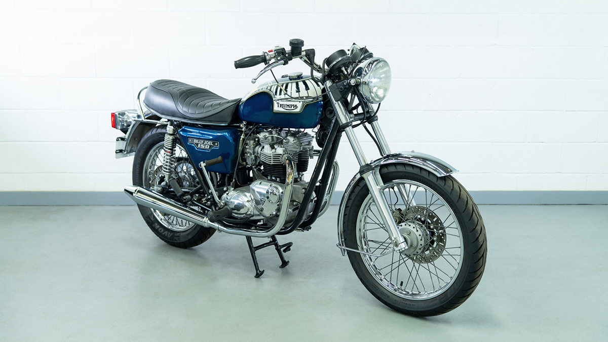 Billy Joel motorcycle collection