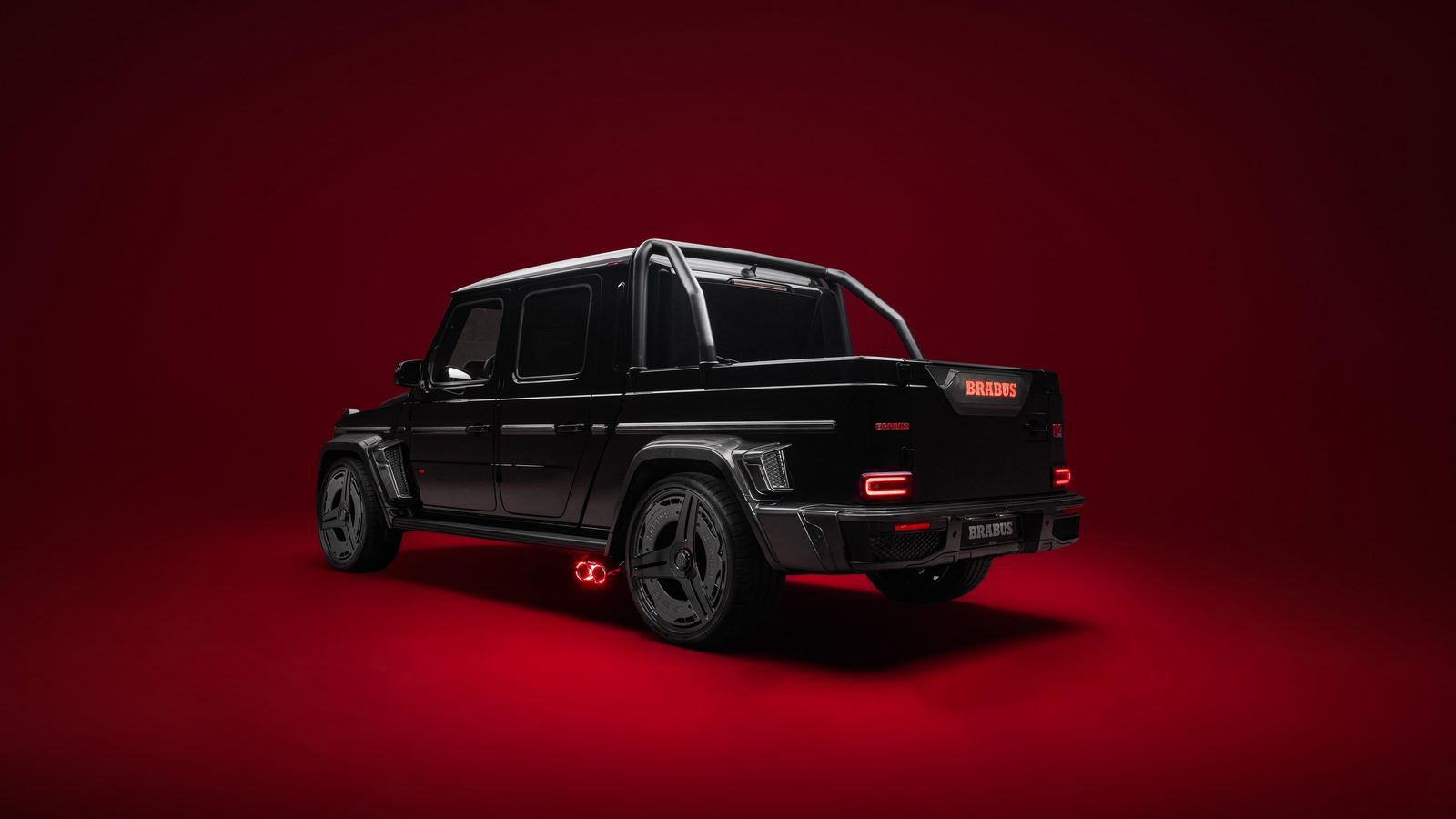 Brabus turns the Mercedes-AMG G63 into a 900-hp pickup truck