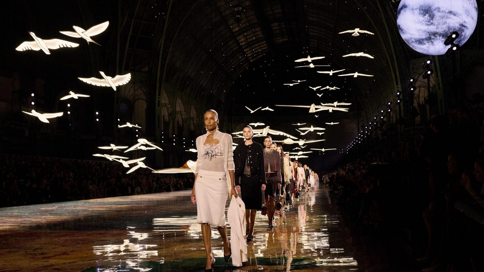 Chanel SS27 turns Gabrielle Chanel's layered life into Blazy's freest show