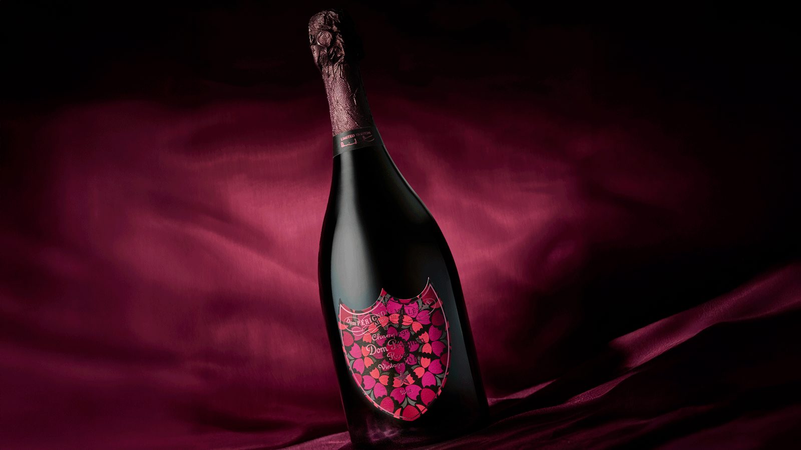 Damien Hirst turns Dom Pérignon's shield into a butterfly for 2026