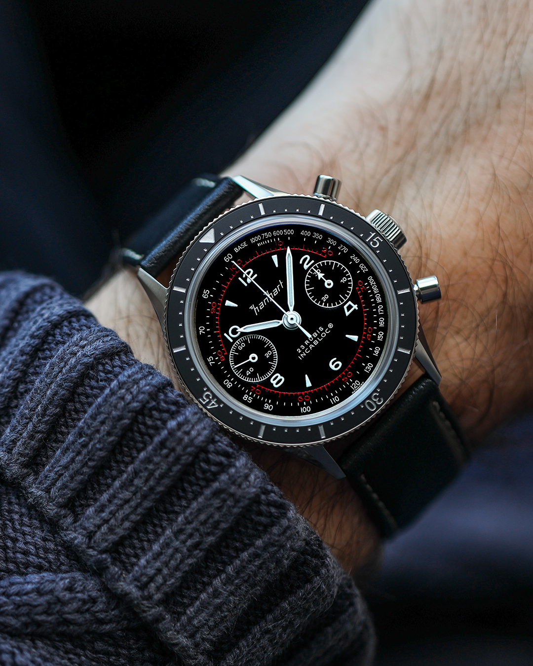 Hanhart 417 ES Steve McQueen