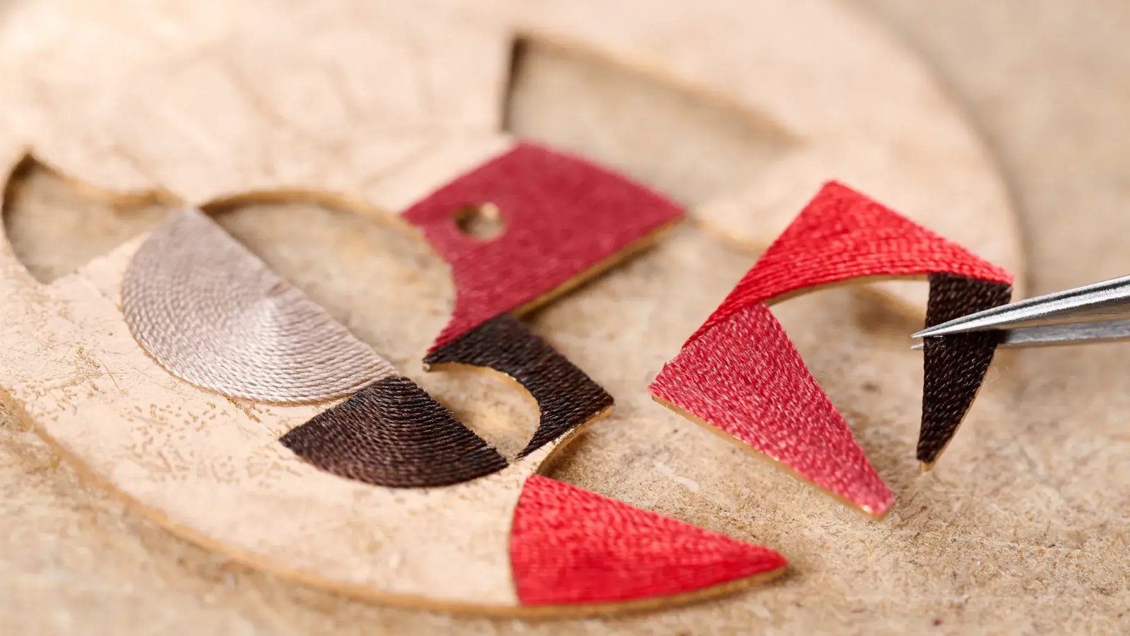 Hermès Arceau Cheval Natté dial: silk-thread marquetry at £79,000