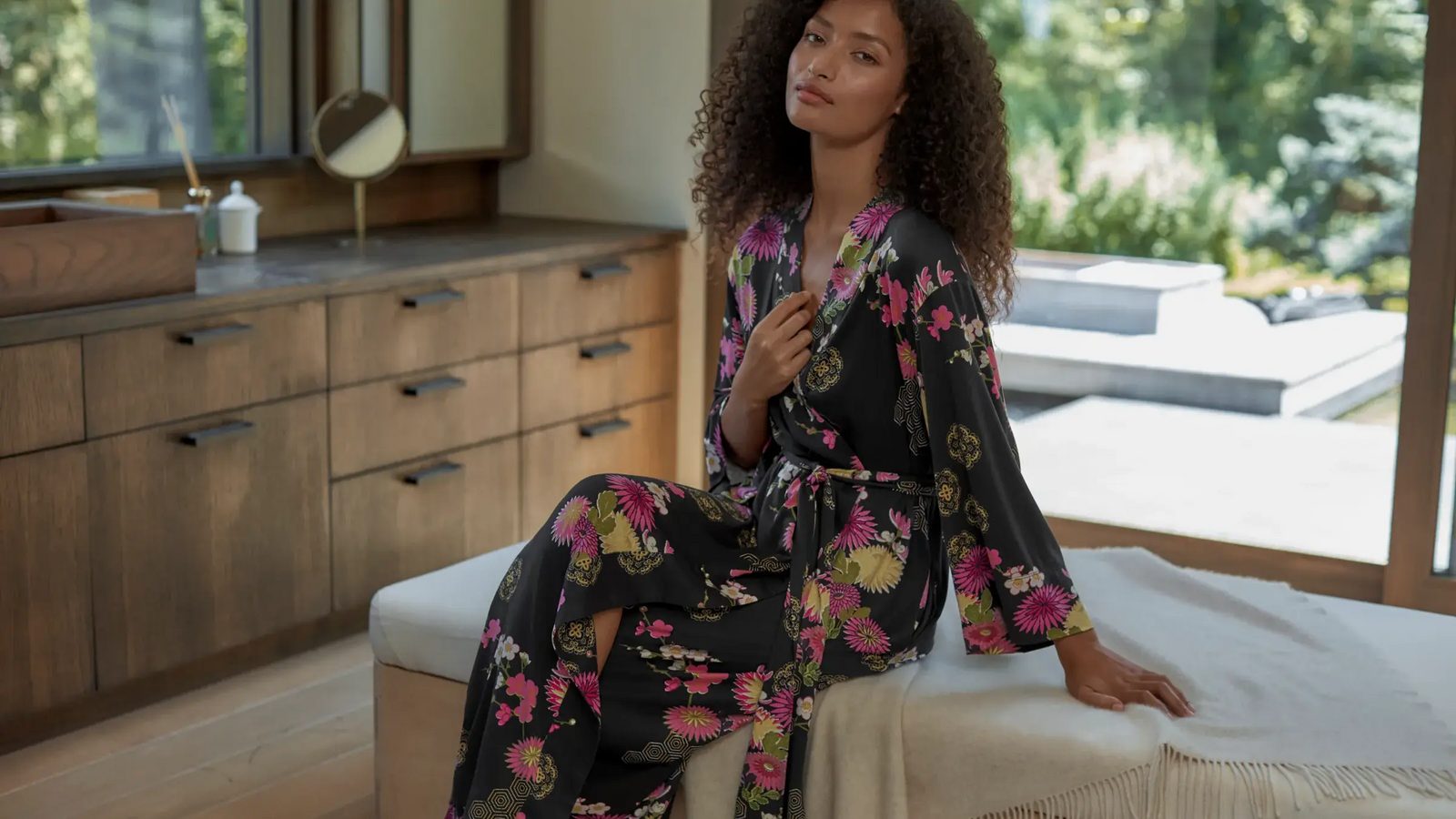 Josie Natori and Johnny Was team up on kimonos, caftans and pajama sets
