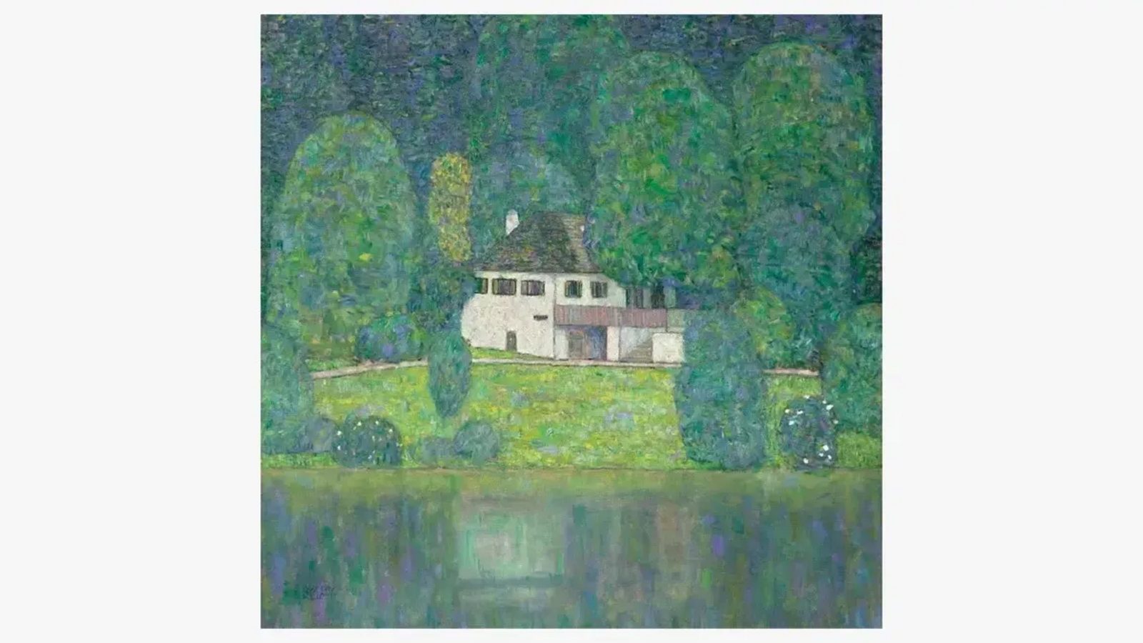 Gustav Klimt's Litzlbergkeller is guaranteed to sell at Christie's, $60–80 million