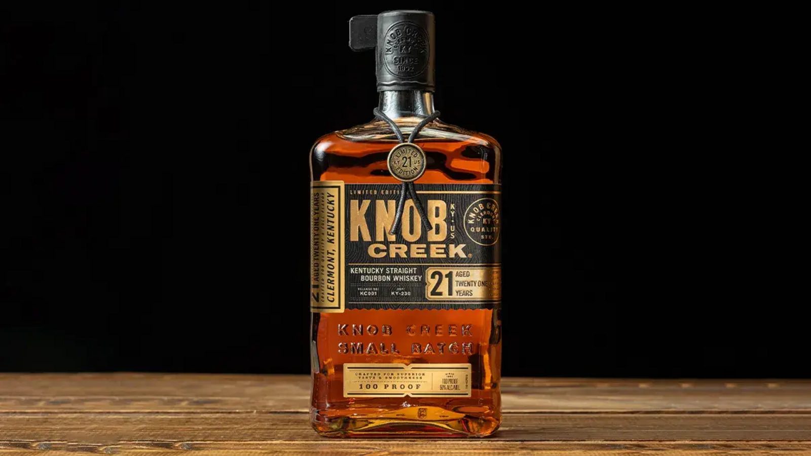 Knob Creek brings back its 21-year-old bourbon, its oldest yet, at $250