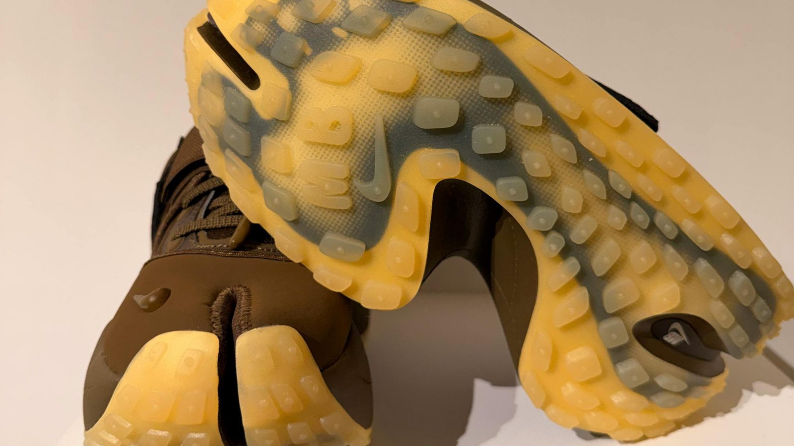 Melitta Baumeister adds clay soles to a revamped Nike Air Rift Rocker
