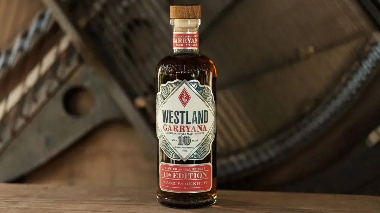 Westland Garryana 11 is a 10-year-old single malt at cask strength
